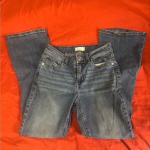 Stylish Blue Flare Women's Jeans